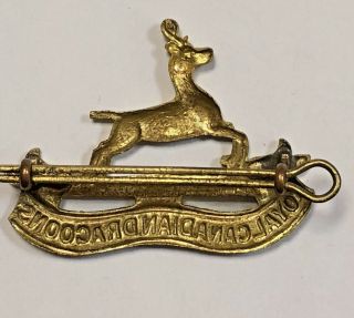 Royal Canadian Dragoons Cap Badge 2