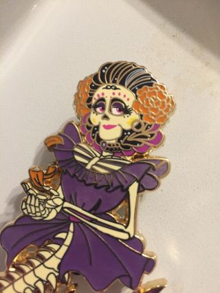 Mama Imelda Designer Mermaid Fantasy Pin LE Disney Coco RARE Day Of The Dead HTF 2