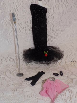 Vintage Mattel Barbie Doll Outfit Solo In The Spotlight Complete