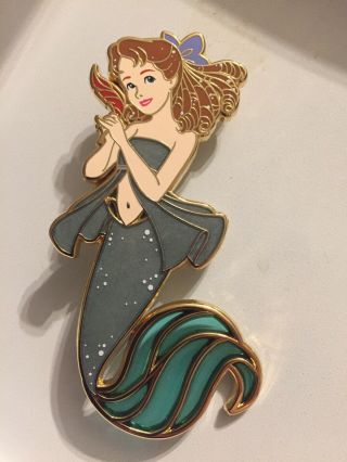 Wendy Designer Mermaid Fantasy Pin Le Disney Peter Pan Neverland Lagoon Rare