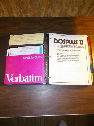 Microsoft MS - DOS Operating System 3.  2 GW - BASIC IBM PC DOS vintage OS software 4