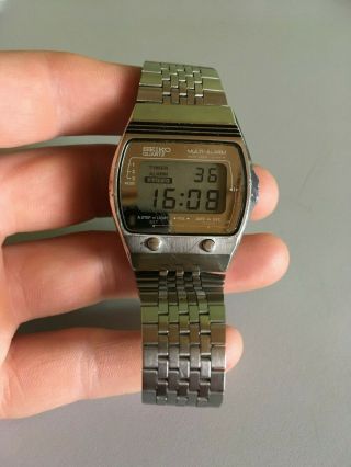 Vintage Seiko A029 - 4000 Digital Lcd Watch All Battery 1978