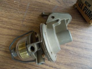 Ac Nos Vintage Fuel Pump Stamped 4088 Glass Bowl App Unknown