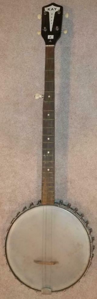 Vintage 5 - String Kay Banjo In Need Of A Little Tlc