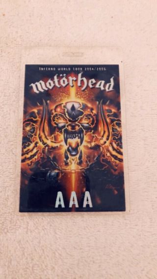 Very Rare Autographed Motorhead / Lemmy Memorabilia - LAST CHANCE 10