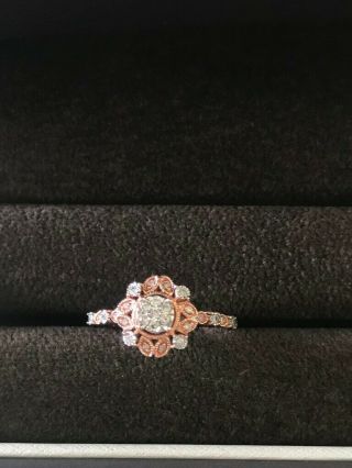 This Is An Elegant Vintage Look Ring.  It Is Size 7.  Bought From Jareds.