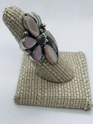 Unique Vintage Silver And Moonstone Ring Circa 1968 By Ricardo Guzman 3