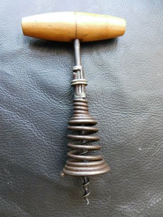 Rare Vintage German Patented Giessler Corkscrew,  Cavatappi,  Tire - Bouchon Rare