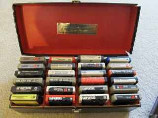 Vintage Realistic 8 - Track Stereo Record Deck (TR - 884) with 41 8 - Track Tapes 2