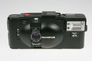 Vintage Legendary Olympus Xa2 35mm Film Camera With A11 Flash Japan