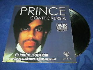 Prince - Controversy / Sexuality Mega Rare 12 " Promo Mexico Lp Warner Bros 1981