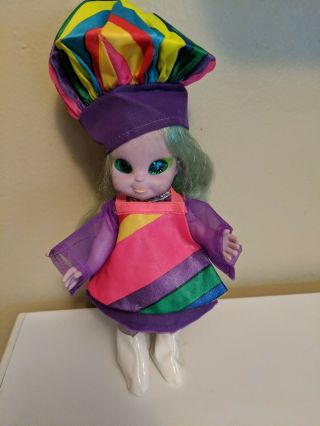 Vintage Emerald The Enchanting Witch Doll Milton Bradley Girls World Rare Outfit