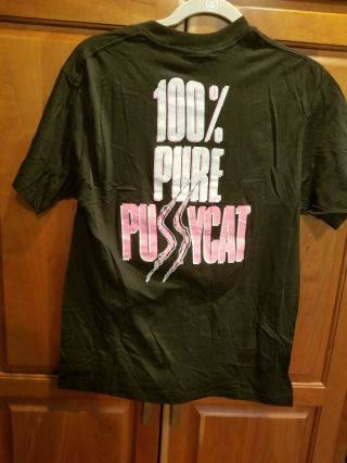Faster Pussycat Shirt Vtg L LA Guns Roses Poison Jovi Crue Ratt Dokken Winger 3