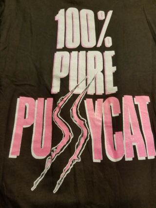 Faster Pussycat Shirt Vtg L LA Guns Roses Poison Jovi Crue Ratt Dokken Winger 4
