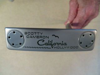 SCOTTY CAMERON CALIFORNIA HOLLYWOOD PUTTER - RARE SC GRIP - CS JOKER HC - 35 6