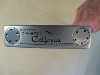 SCOTTY CAMERON CALIFORNIA HOLLYWOOD PUTTER - RARE SC GRIP - CS JOKER HC - 35 8