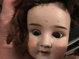 26” EXCEPTIONAL Antique German Bisque Head Doll 8
