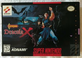 Castlevania: Dracula X (snes,  1995) Rare