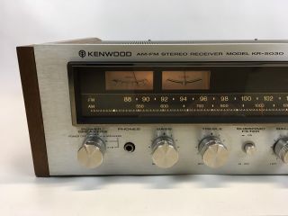 Vintage Kenwood AM/FM Stereo Receiver Model KR - 5030 3