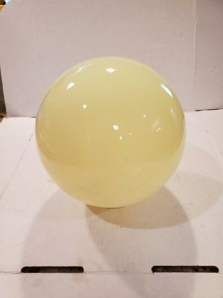 Antique/Vintage Vaseline Glass Ceiling Light Shade/Globe 2