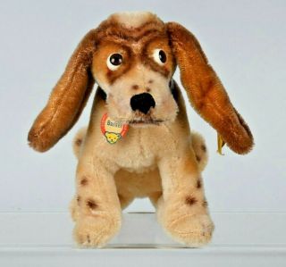 Vintage Steiff 1961 - 1962 Basset Hound Dog All Id 