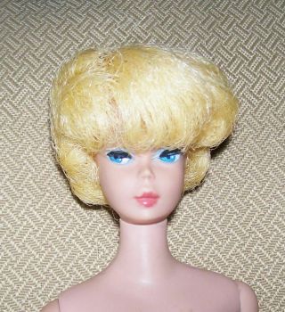 Vintage Blond Bubblecut Barbie Doll From 1960 