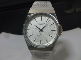 Vintage 1979 Citizen Quartz Watch [cq] Cal.  7330 Band
