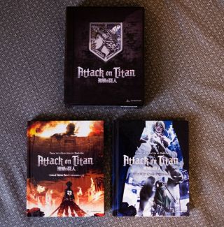 Attack On Titan Season 1 - Limited Edition Parts 1 & 2 0 Rare Oop
