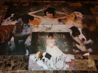 Norah Jones Rare Hand Signed The Fall Limited Edition Vinyl Lp Record Poster