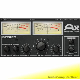Waves Aphex Vintage Aural Exciter Audio Software Plugin Native,  Soundgrid
