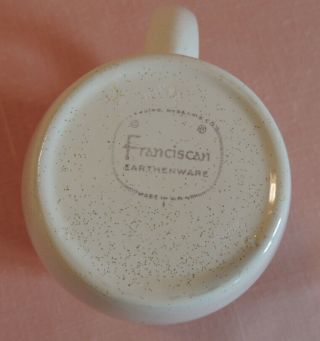 Vtg 1950s Franciscan Starburst Atomic Retro Grand Mug.  Atomic Retro 6