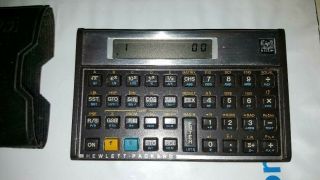 Vintage HP - 15C Scientific Calculator w/ Case,  ser.  2707A55415 4
