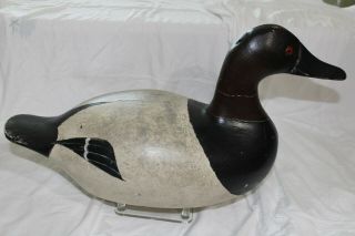 Attributed Joseph Kempiner Drake Canvasback Duck Decoy