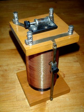 Vintage Crystal Radio With Perikon Detector
