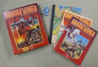 Gamma World Vintage Tsr Science Fantasy Rpg Box Set 1983 Edition