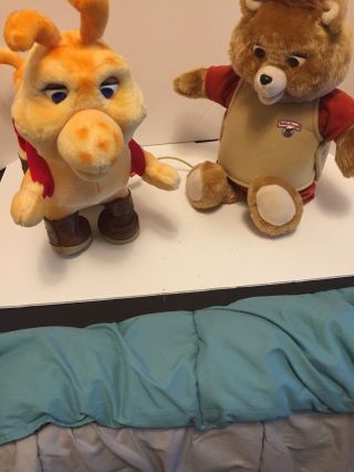 Vintage 1985 Teddy Ruxpin and Grubby Bundle with alot of Boxed Accessories 3