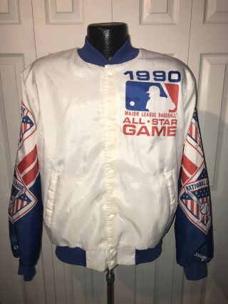 Men’s Vintage Chalkline Chicago Cubs 1990 All - Star Game Commemorative Jacket L