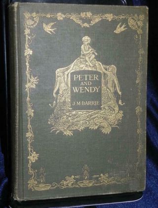 Peter And Wendy - J.  M.  Barrie - Rare 1st Ed October 1911