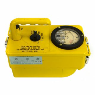 CD V - 777 Vintage Civil Defense Radiation Fallout Detection Kit Set w/ Box 2