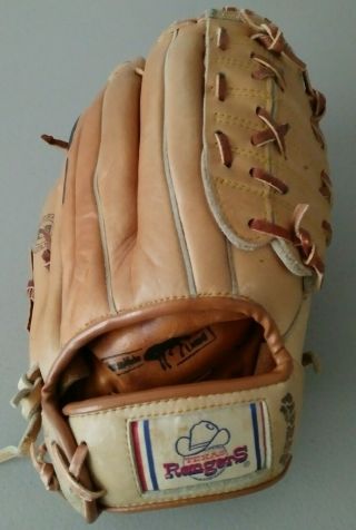 Vintage 1970s Texas Rangers Major League Baseball Glove Pro Pocket Patch 16101.