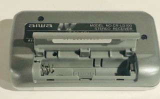 Vintage AIWA Personal Pocket Mini Radio DSL Dynamic Linear BASS CR - LD100 3