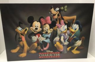 Extremely Rare Disney Standard Character Style Guide Book Collectible L@@k