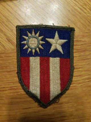 Vintage Ww2 Us Army Air Corps China Burma India Ssi Insignia Patch