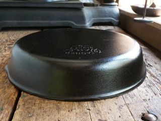 Vintage WAGNER WARE Cast Iron SKILLET Frying Pan 10 SYDNEY - 0 - Ironspoon 6