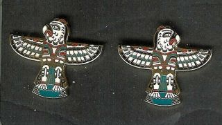Pair Modern Canadian Forces Military Police Branch Collar Badges
