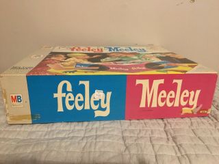 Vintage Feeley Meeley 1967 Milton Bradley Game,  COMPLETE,  RARE BOX LID 8