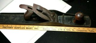 Vtg No.  7 Bailey / Stanley Plane Corrugated Planer Made In Usa,  Us Pat Apr 19 - 10