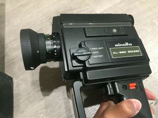 Vintage Minolta XL 660 Sound 8 Movie Camera 5
