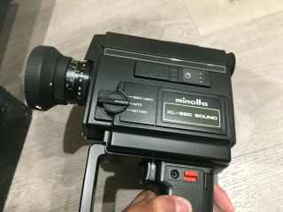 Vintage Minolta XL 660 Sound 8 Movie Camera 8