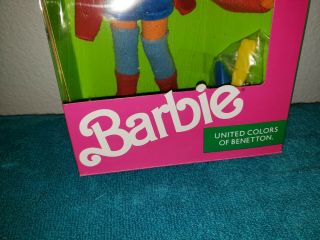 1990 United Colors of Benetton Teresa Doll,  Mattel 9408,  Barbie,  Stamp 6 3